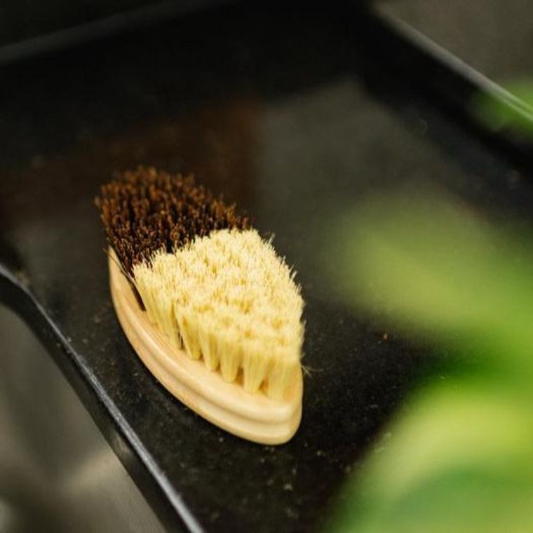 Double-Duty Cleaning Brush