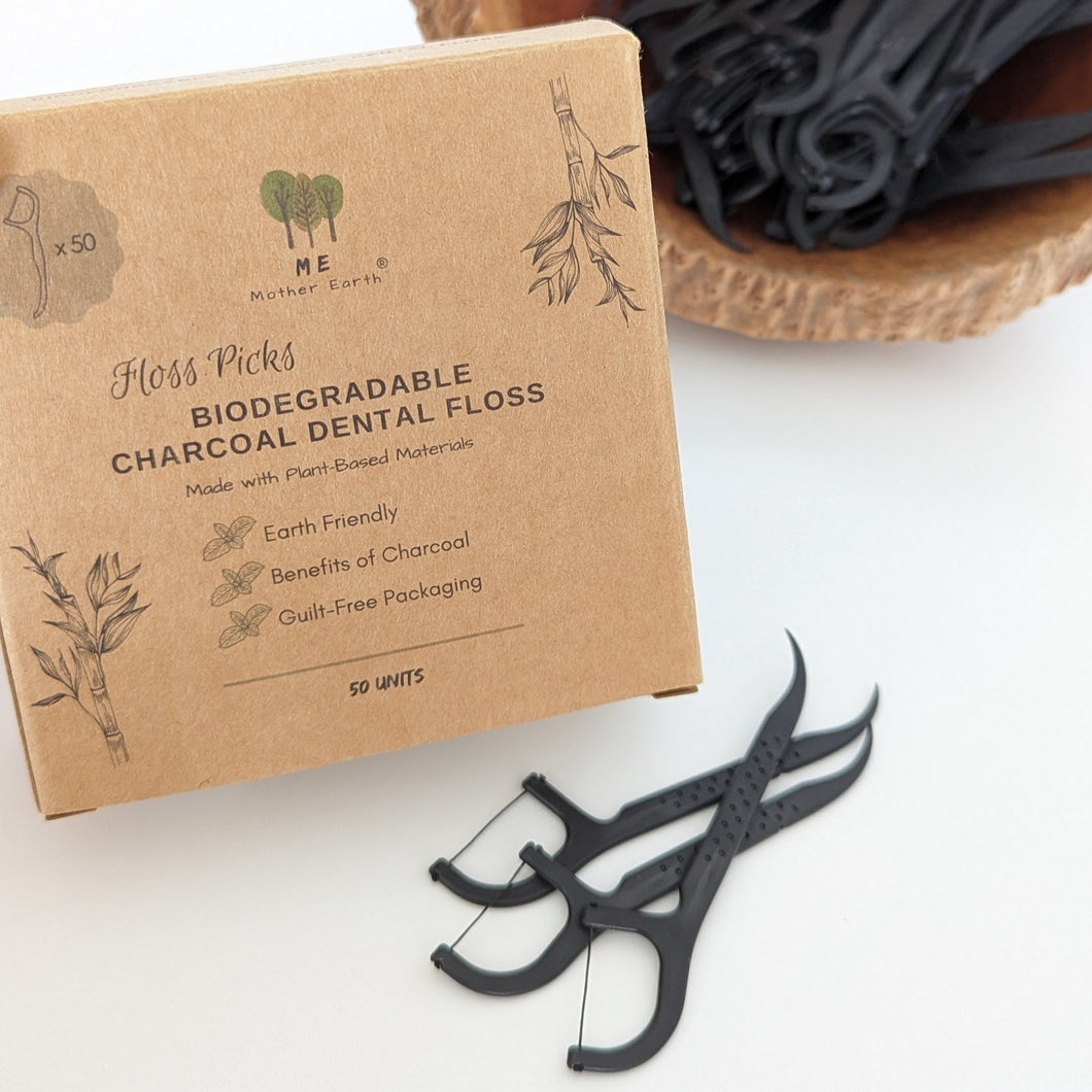 Biodegradable Dental Floss Picks