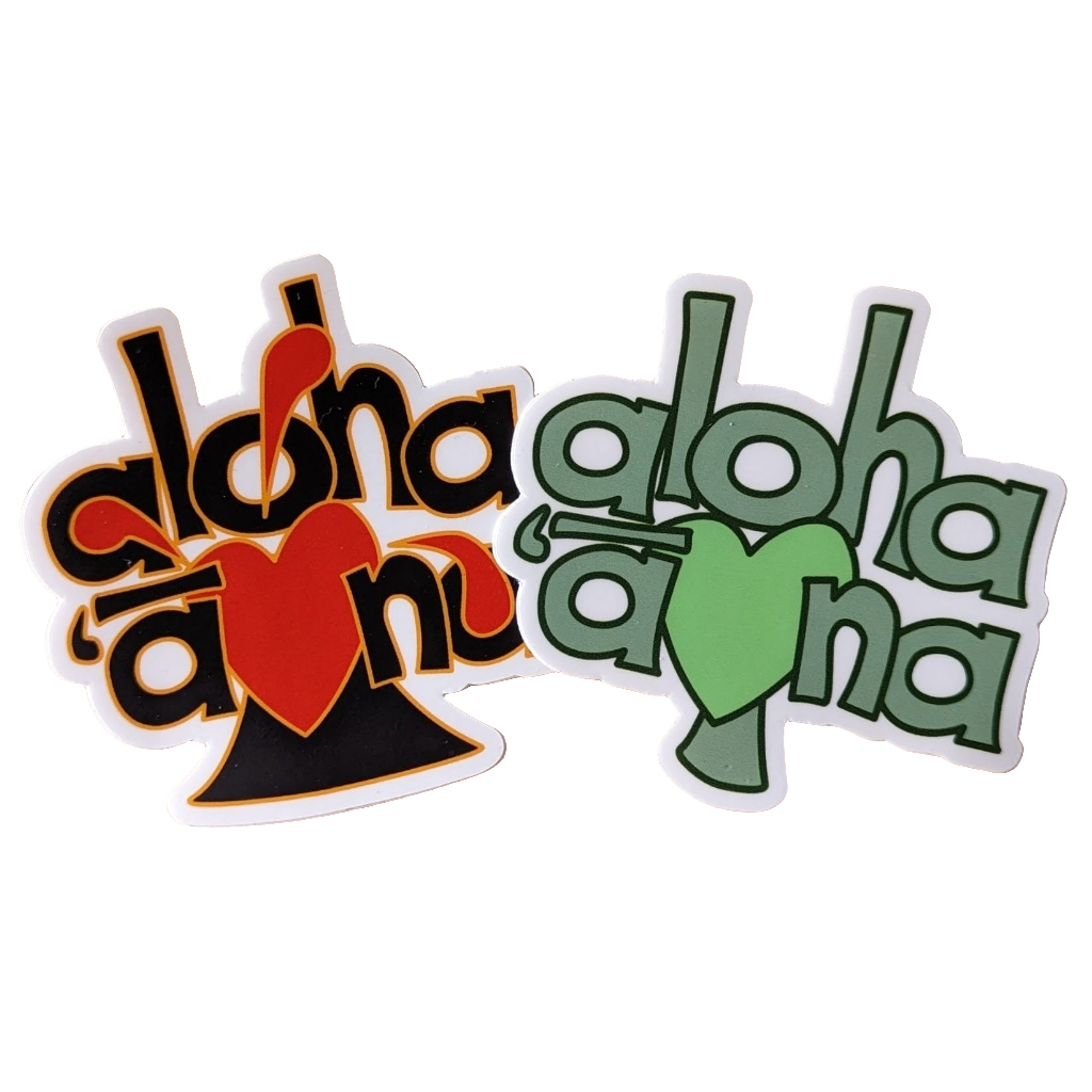 Aloha 'Aina Stickers