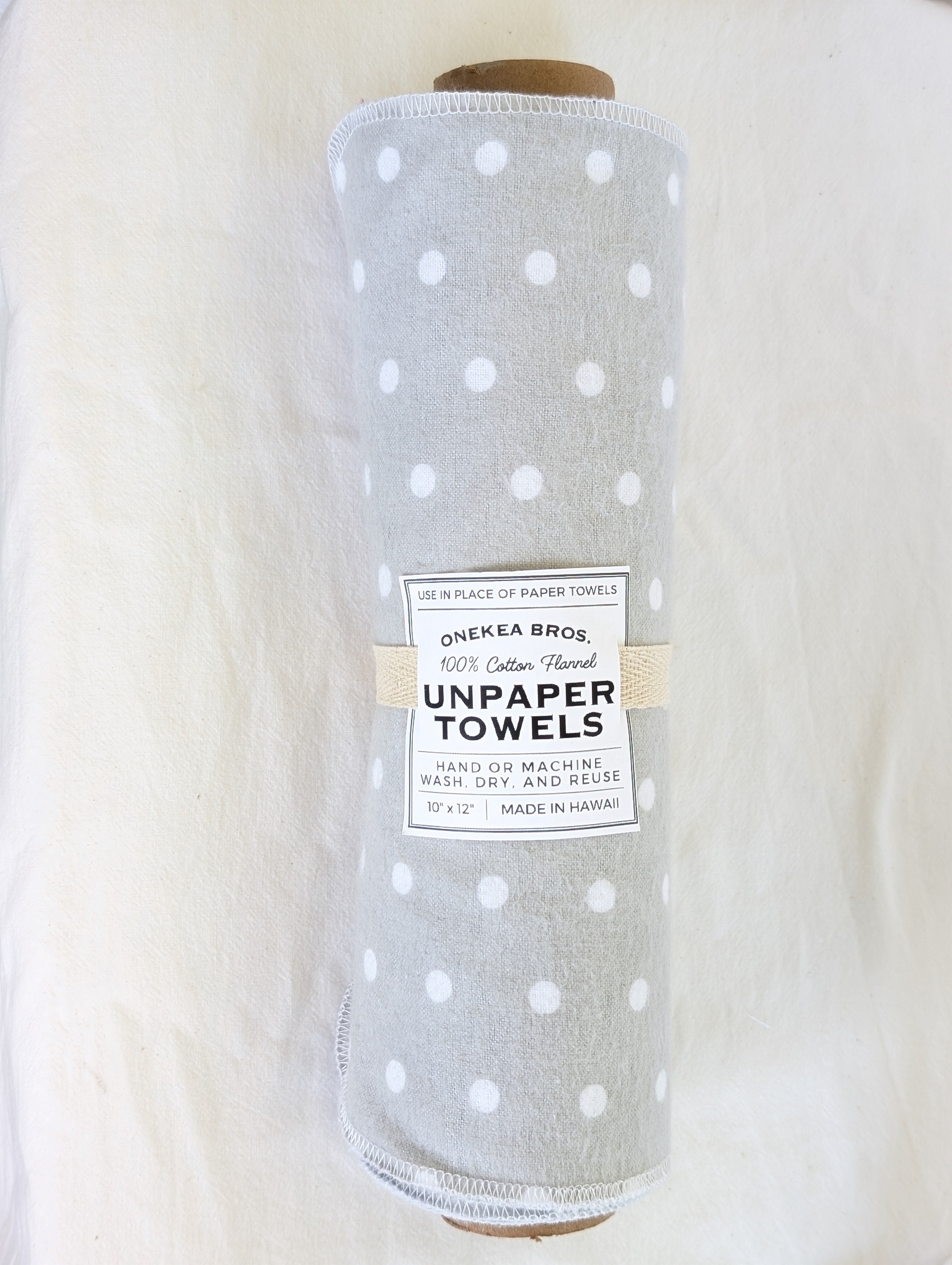 Rolled Unpaper Towels, 12-pack