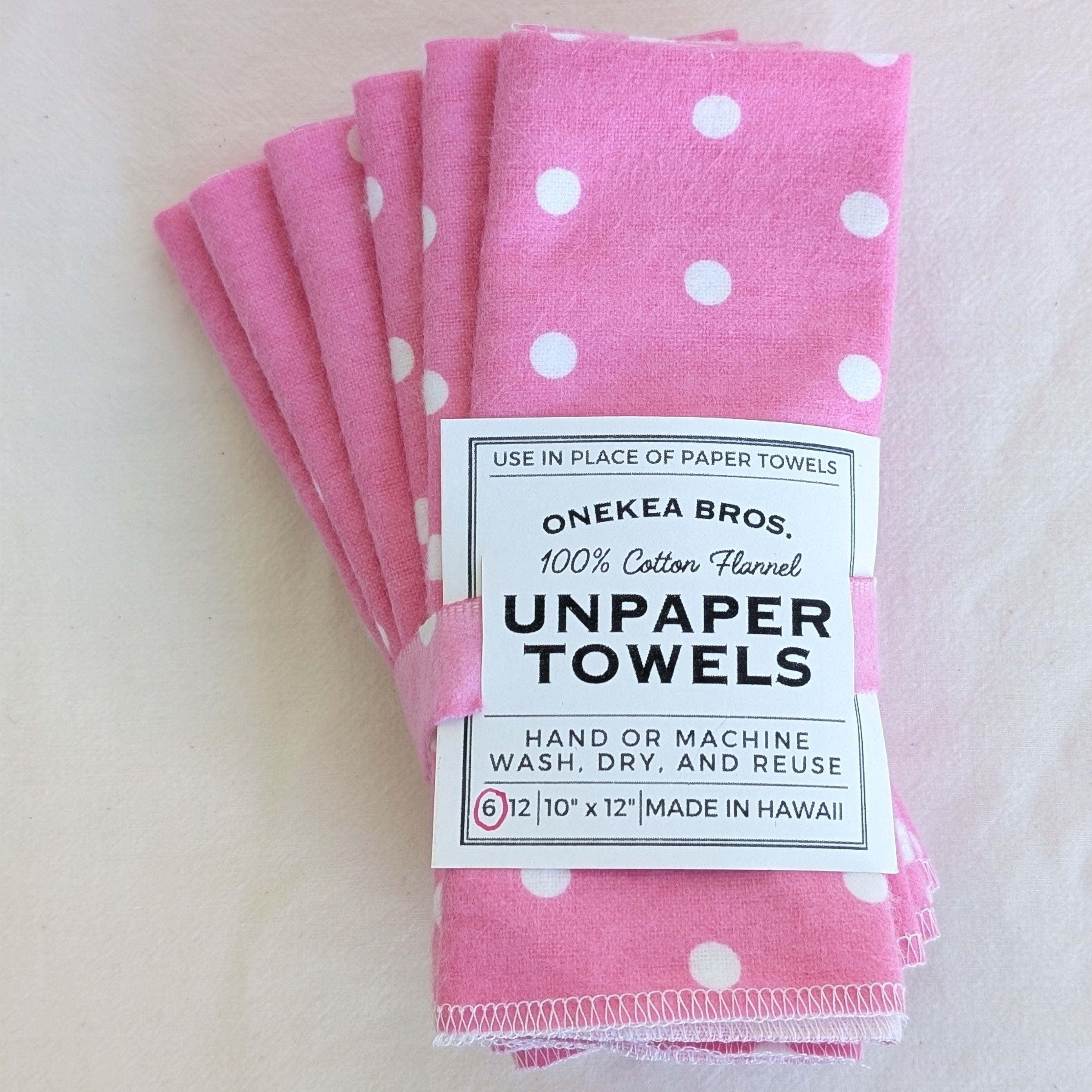 Reusable "Unpaper" Cloth Towels