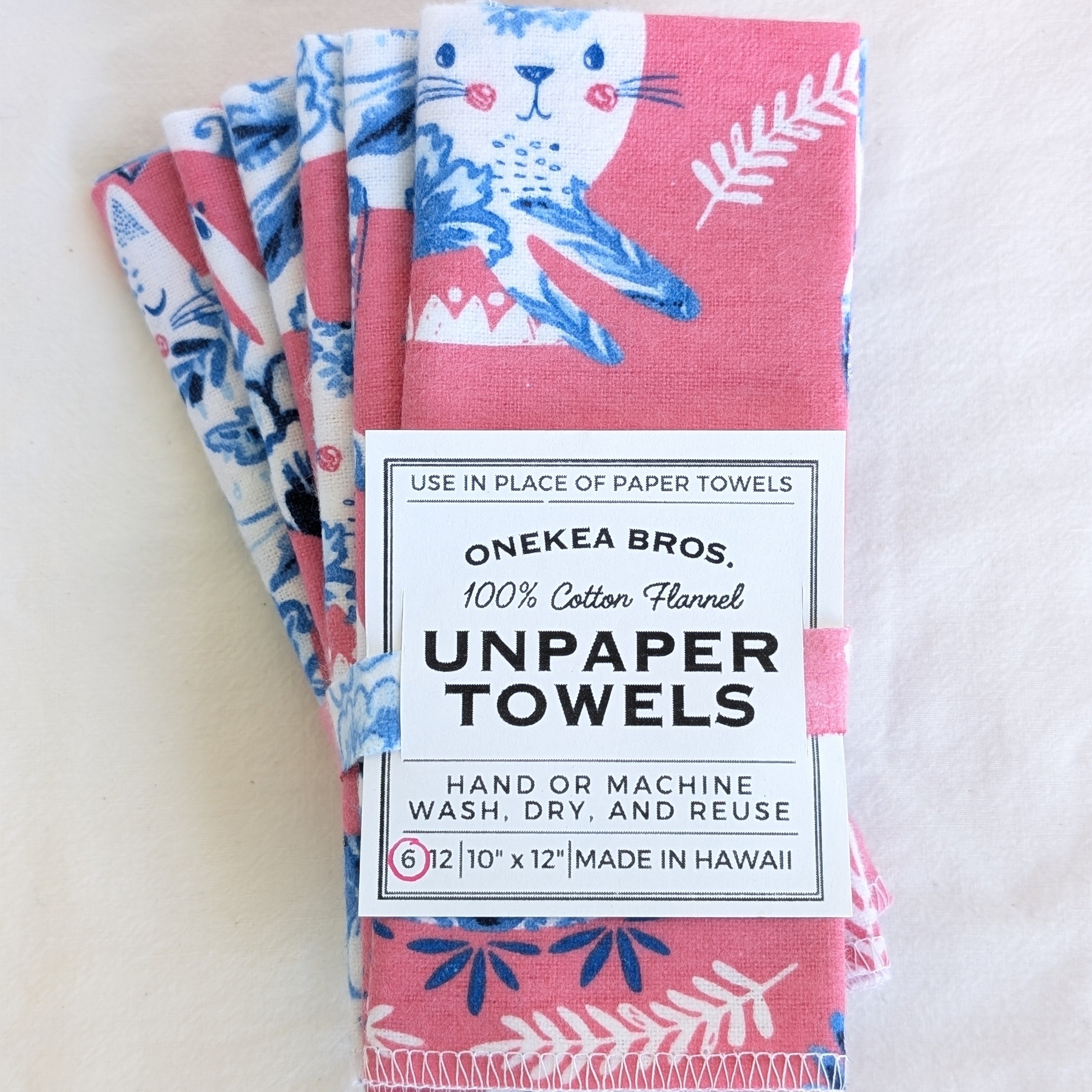 Reusable "Unpaper" Cloth Towels