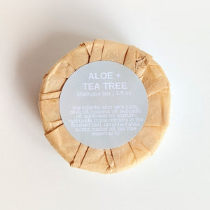 Shampoo Bar - Aloe + Tea Tree