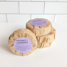 Load image into Gallery viewer, Shampoo Bar - Coconut + Lavender