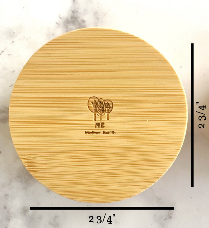 Bamboo Storage Lids for Mason Jars (solid)