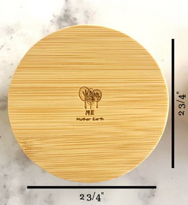 Bamboo Storage Lids for Mason Jars (solid)