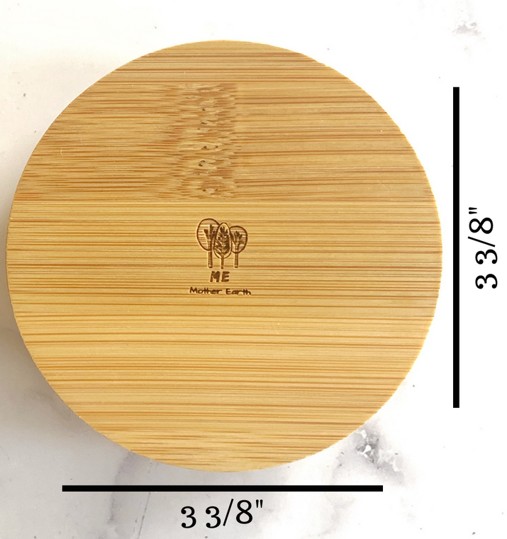 Bamboo Storage Lids for Mason Jars (solid)