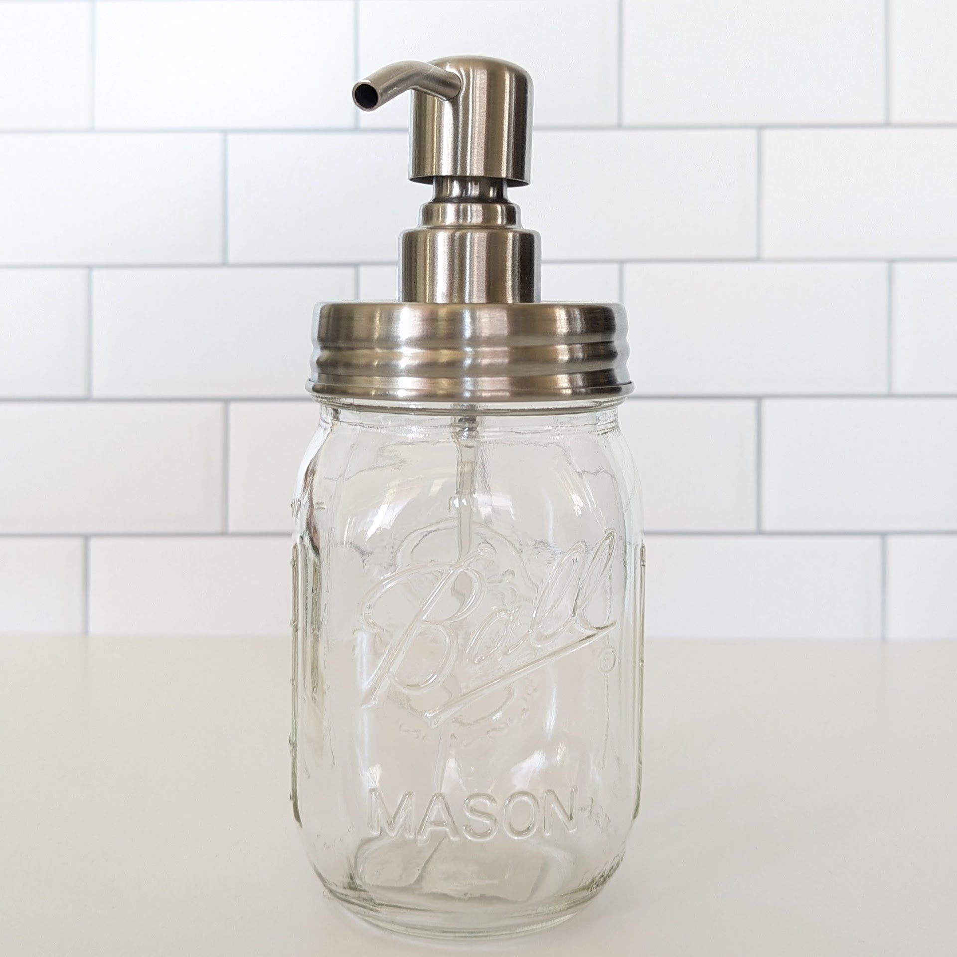 Mason Jar Soap Dispenser w/ jar