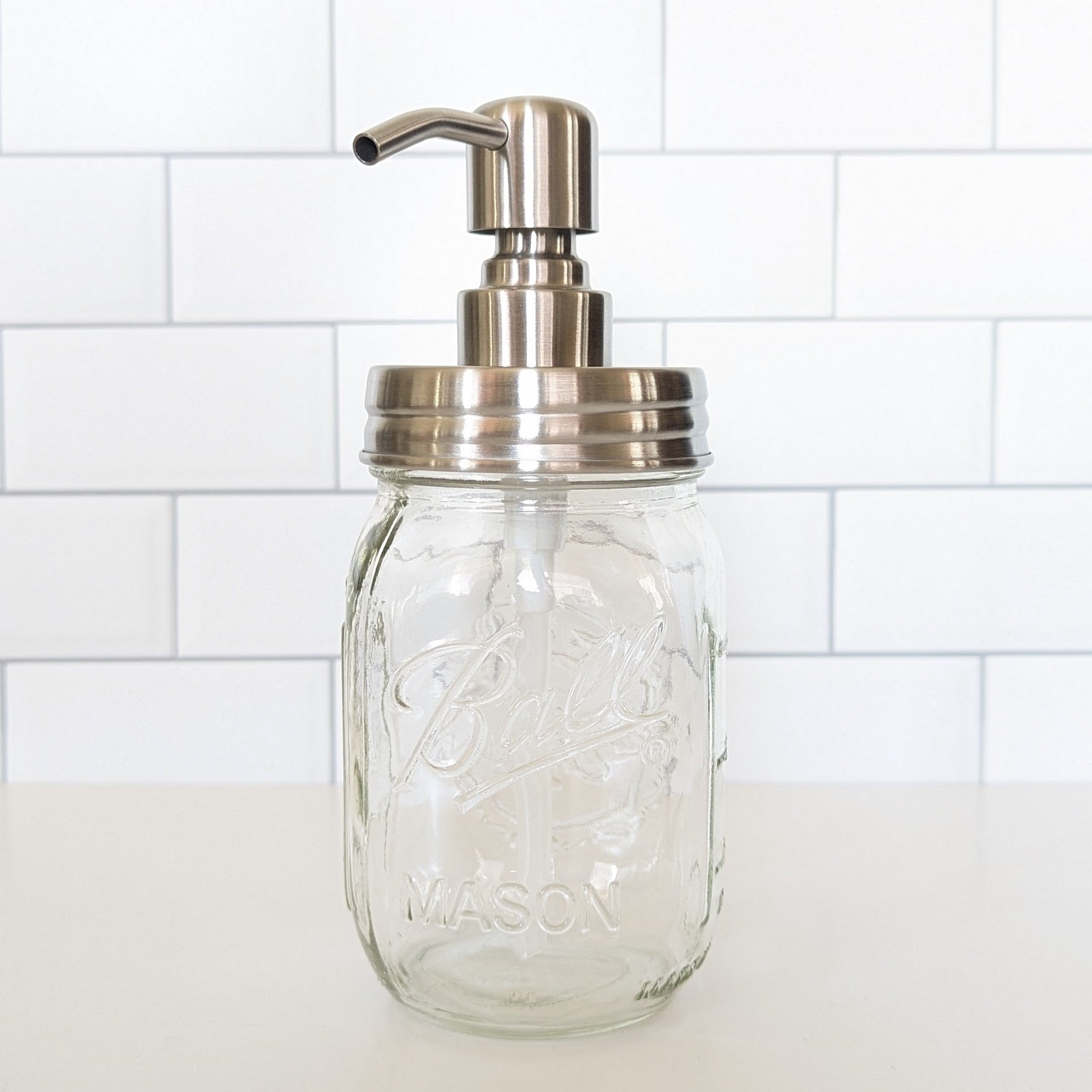 Mason Jar Soap Dispenser w/ jar