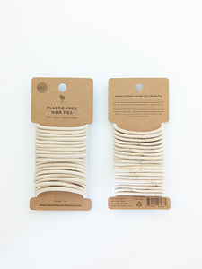 Plastic-Free Hair Ties