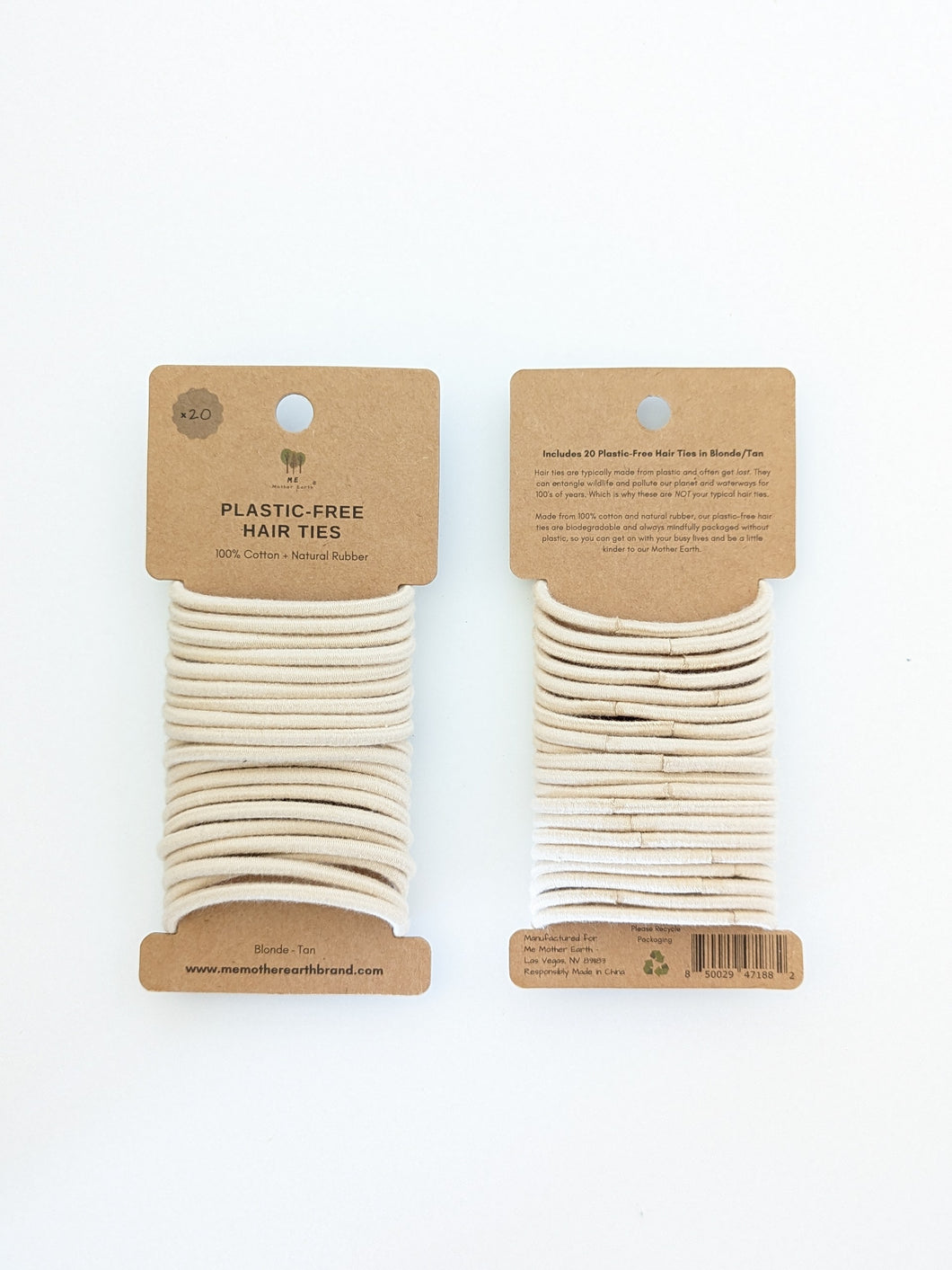 Plastic-Free Hair Ties