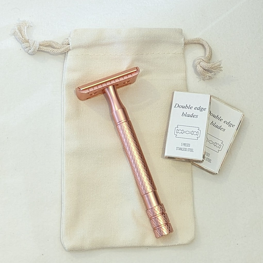 Safety Razor, Rose Gold or Matte Black