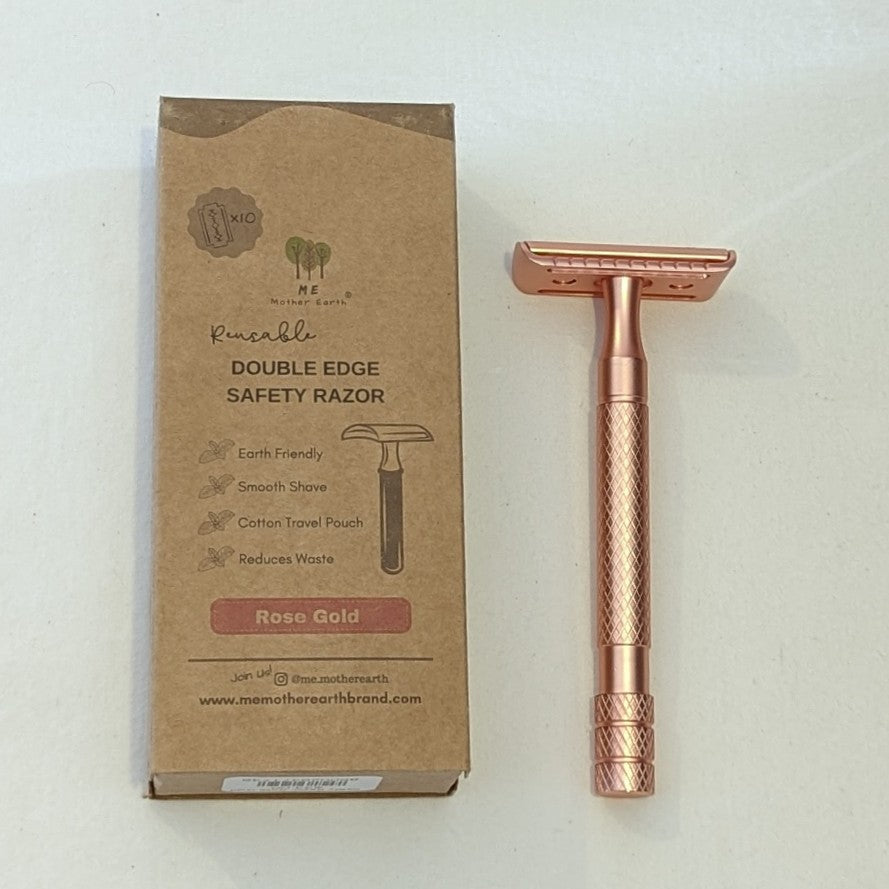 Safety Razor, Rose Gold or Matte Black