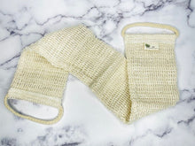 Load image into Gallery viewer, Sisal Back Scrubbing Strap