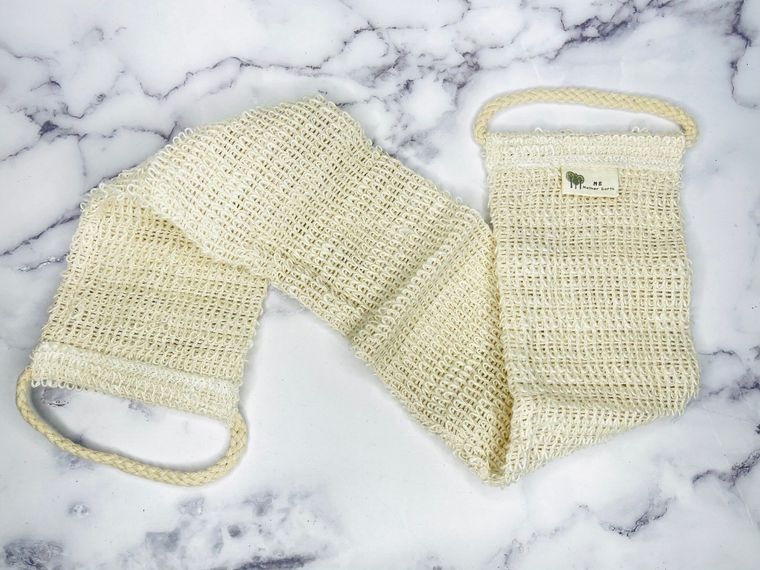 Sisal Back Scrubbing Strap