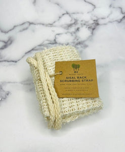 Sisal Back Scrubbing Strap
